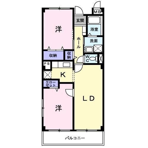 サンスタレの物件間取画像