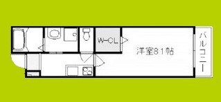 リアコート江坂の物件間取画像