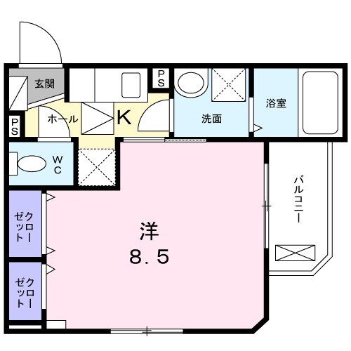 ブライトハウスの物件間取画像