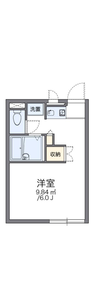 庄内駅 徒歩15分 1階の物件間取画像