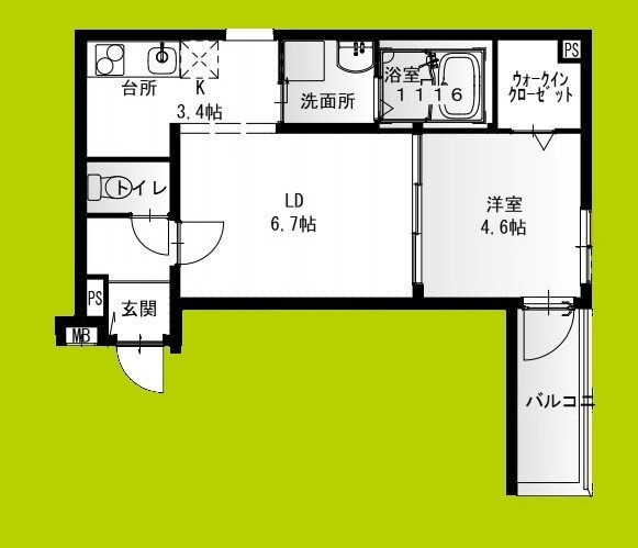 フジパレス堺もずV番館の物件間取画像