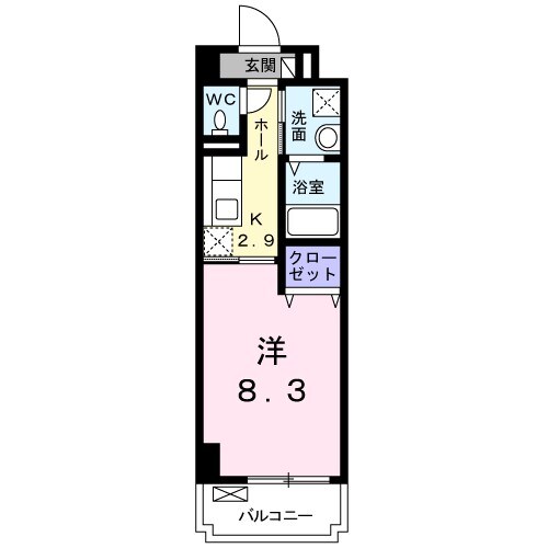 パークサイド宝塚の物件間取画像