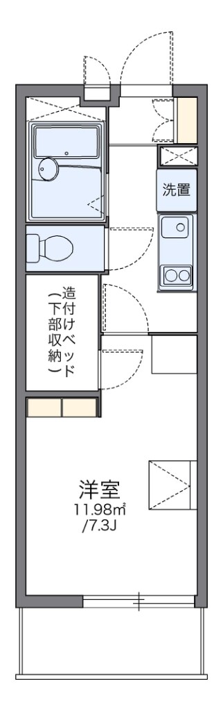 豊川駅 徒歩11分 3階の物件間取画像