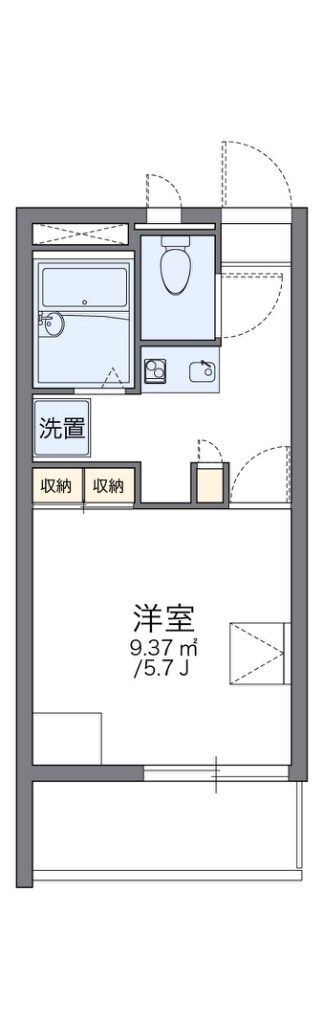 物件間取画像