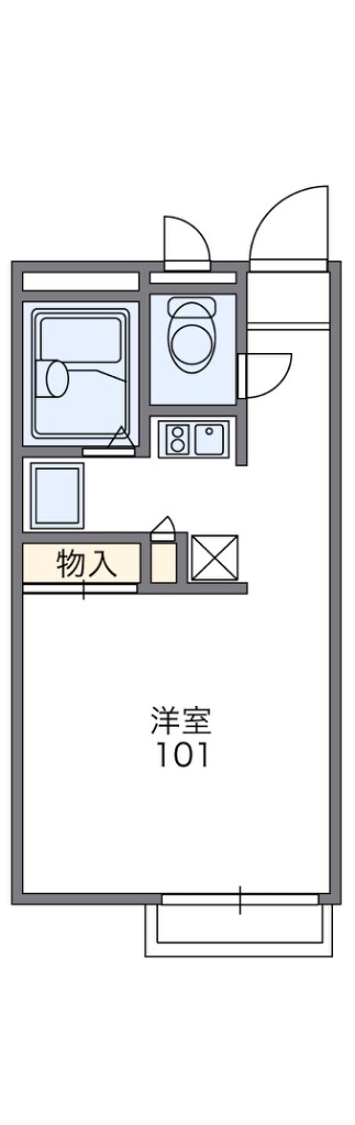 御殿山駅 徒歩8分 2階の物件間取画像