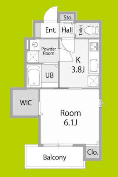 アルバス上野東の物件間取画像