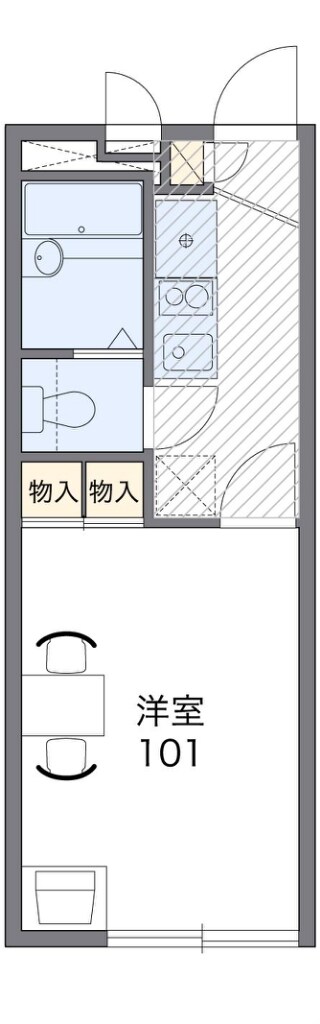 豊中駅 徒歩11分 2階の物件間取画像