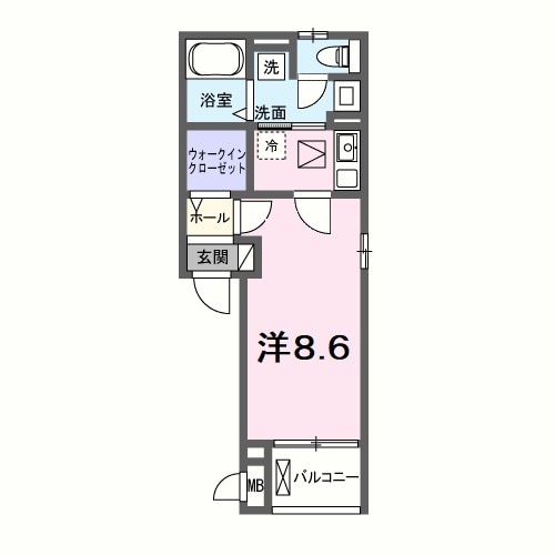 プログレＮΩの物件間取画像