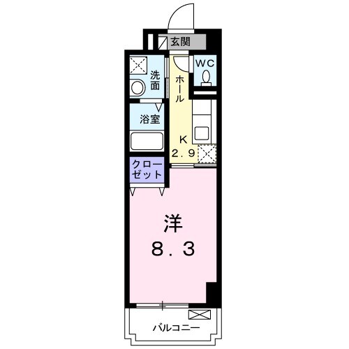パークサイド宝塚の物件間取画像