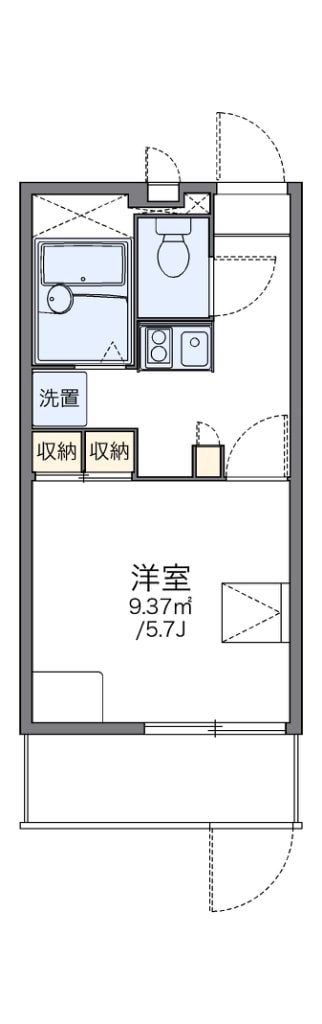 平野駅 徒歩11分 1階の物件間取画像