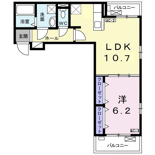 シャインの物件間取画像