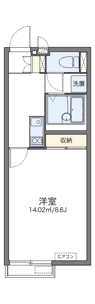 レオネクストめふの物件間取画像