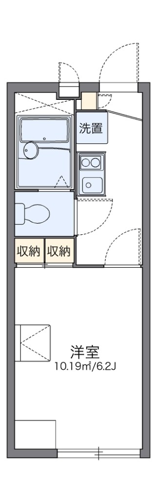 レオパレスＦｕｔｕｒａ　泉の物件間取画像