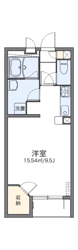 レオネクストＡＱＵＡＴＩＭＥＳの物件間取画像