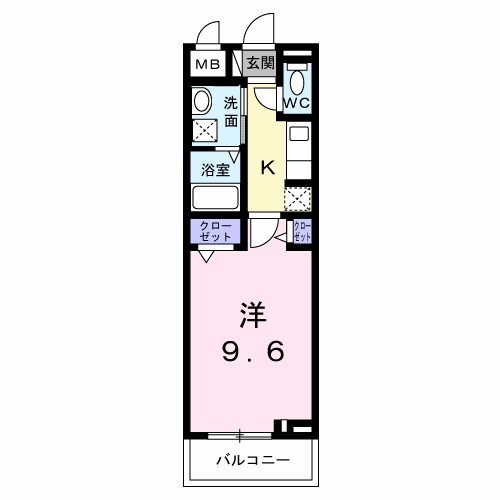 下池田町１丁目アパートの物件間取画像