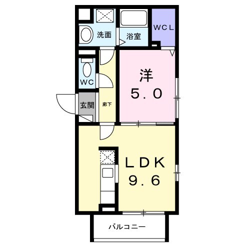 ブリリアンスの物件間取画像