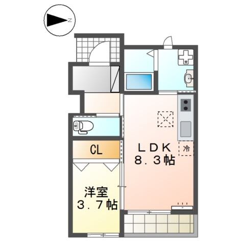 メゾン ド ソレイユの物件間取画像
