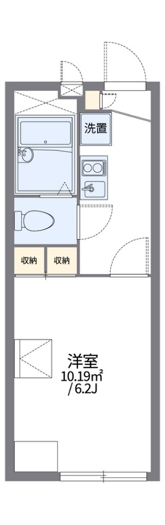 レオパレス藤阪中町の物件間取画像