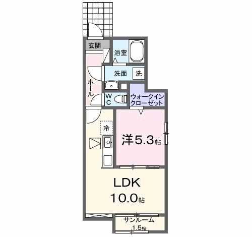 グランリヴェール岡上の町IIの物件間取画像