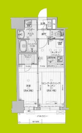 プレサンス　DOMECITY　コレーレの物件間取画像
