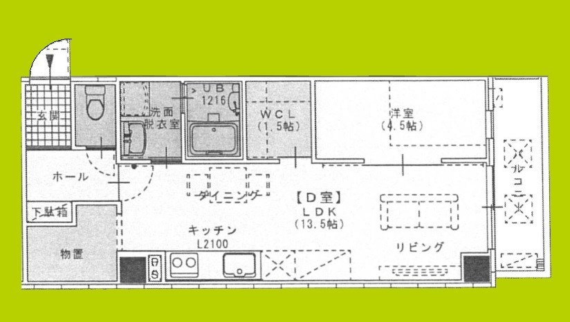 SUNNY　SIDE生玉の物件間取画像