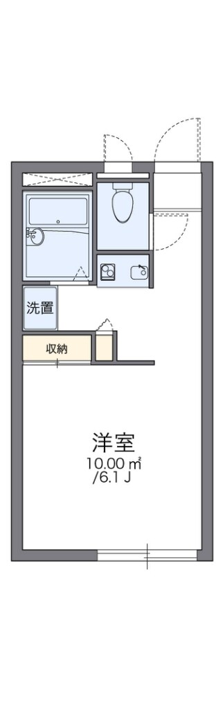 レオパレス野上の物件間取画像