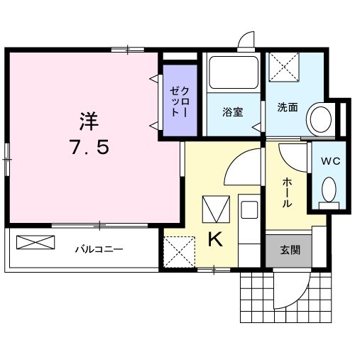 マルベリーの物件間取画像