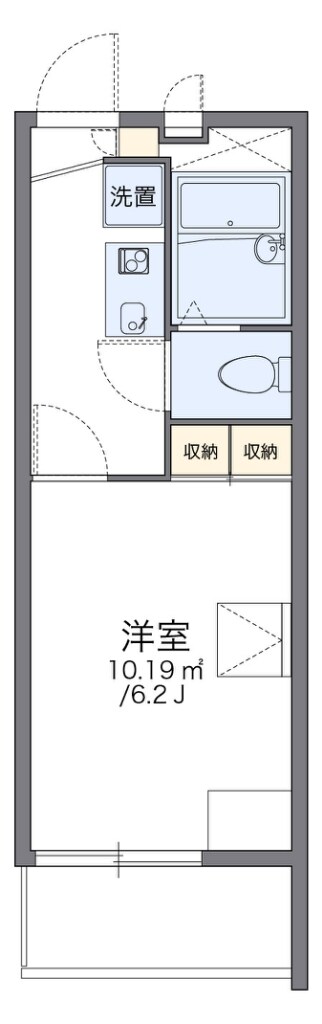 レオパレス青葉丘の物件間取画像