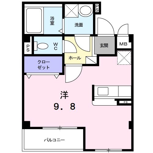 プリマベーラくずはの物件間取画像