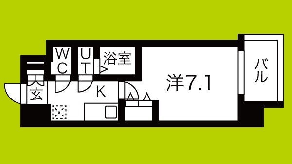 LIVIAZ OSAKA Veriteの物件間取画像