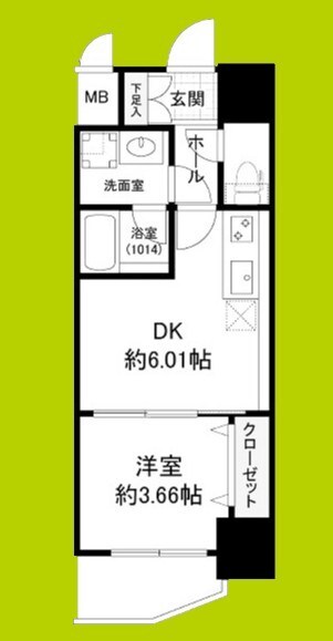 ブランシエスタ天満の物件間取画像
