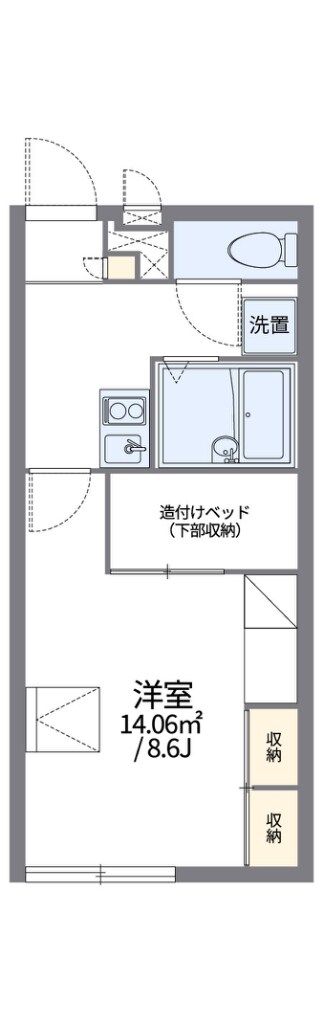 石橋阪大前駅 徒歩12分 2階の物件間取画像