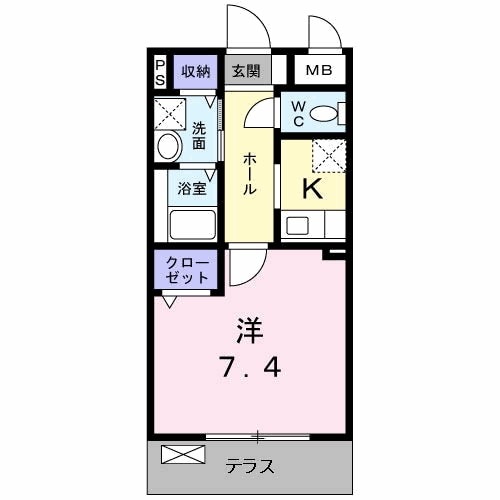 ロワールの物件間取画像