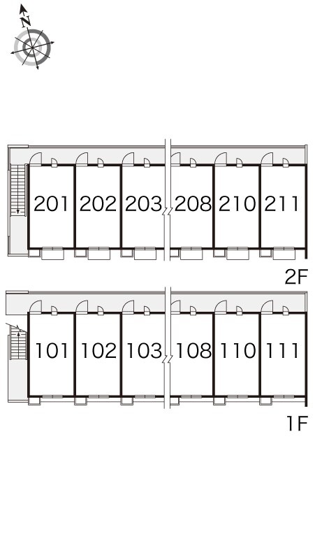 レオパレスＦＵＫＯＮＯ弐番館の物件内観写真