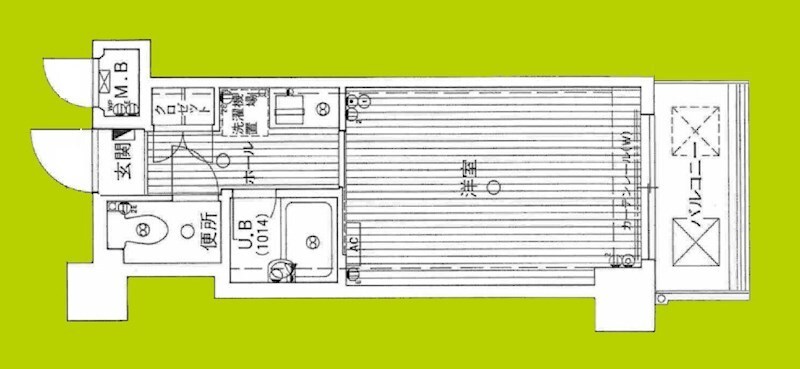 セレッソコート梅田東の物件間取画像