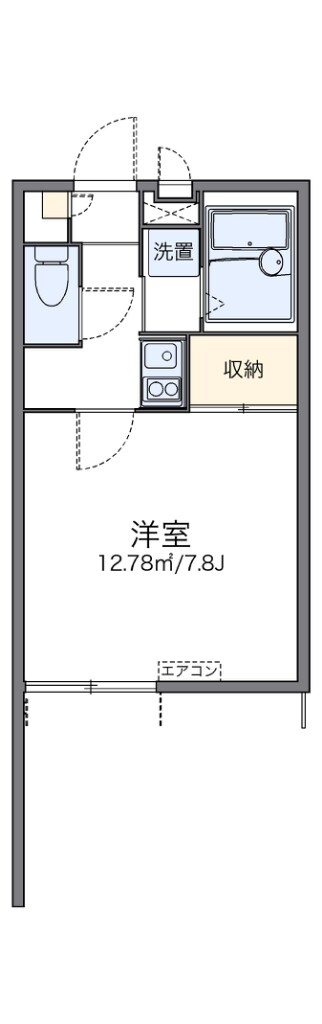 レオパレスメゾン　マドレーヌの物件間取画像