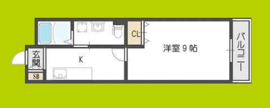 ハイツエルムの物件間取画像