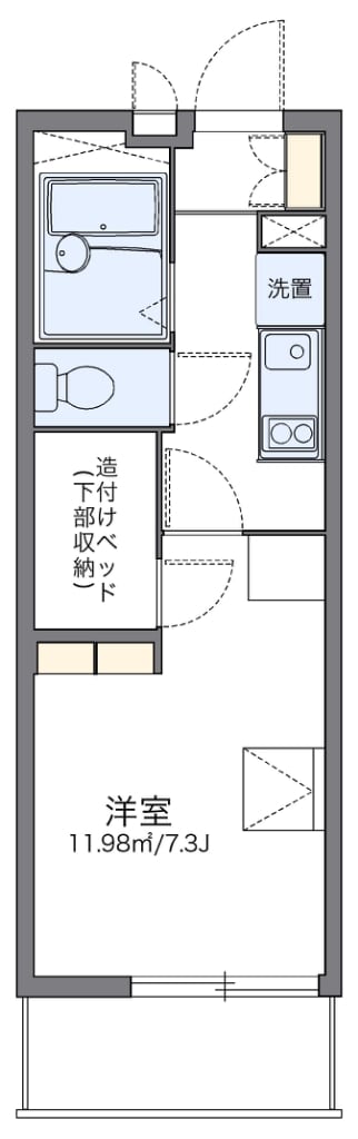 豊川駅 徒歩12分 3階の物件間取画像