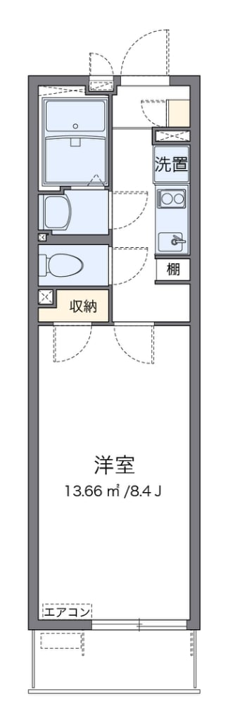 クレイノコンフォーティア　ＳＲの物件間取画像