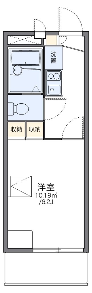 レオパレスＭ．Ｓ．ＭIIの物件間取画像