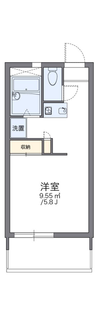 物件間取画像