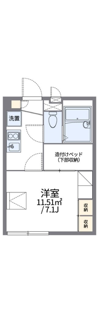 尼崎駅 徒歩15分 2階の物件間取画像