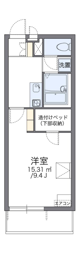 レオパレスＶＥＧＡの物件間取画像