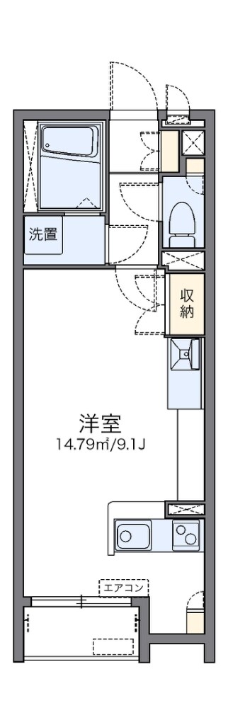 総持寺駅 徒歩10分 2階の物件間取画像