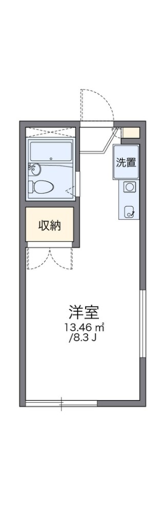 レオパレス池田下IIの物件間取画像