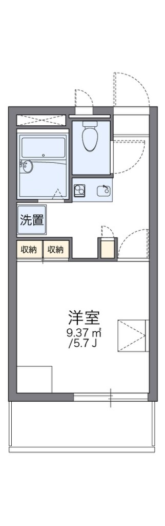 レオパレス千石西の物件間取画像