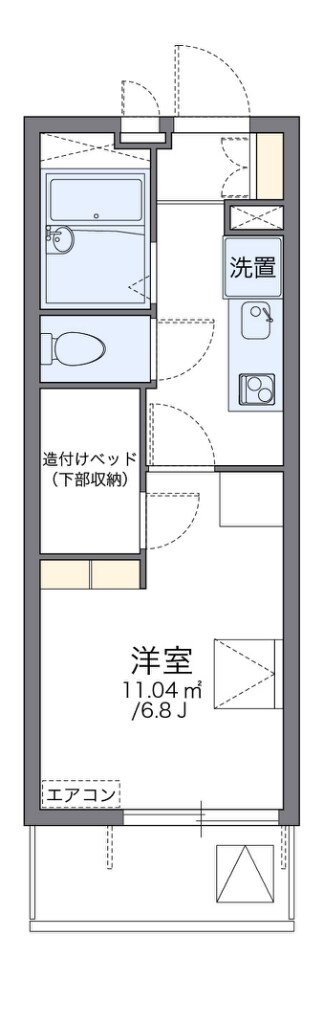 レオパレス匠の物件間取画像