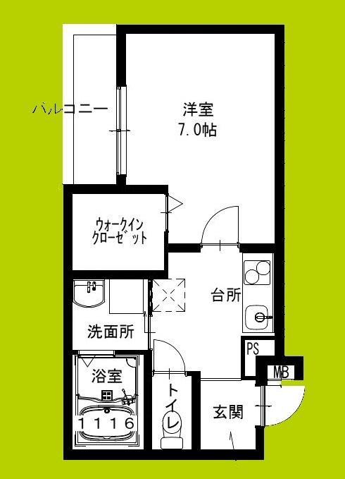 フジパレス西宮甲陽園の物件間取画像