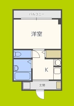 レスポワール東の物件間取画像