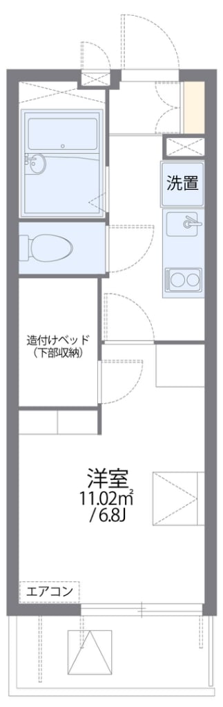 淡路駅 徒歩7分 4階の物件間取画像